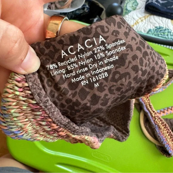 Acacia Smocked Mada Print Set Medium - Picture 3 of 5